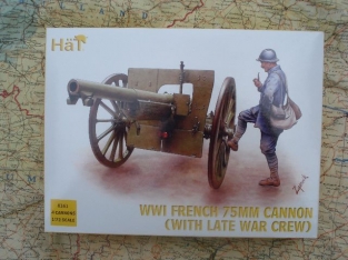 HäT8161 WWI FRENCH 75MM CANNON 